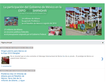 Tablet Screenshot of mexico-expo2010shanghai.blogspot.com