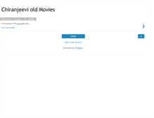 Tablet Screenshot of chiranjeevioldmovies.blogspot.com