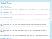 Tablet Screenshot of cedarpc.blogspot.com