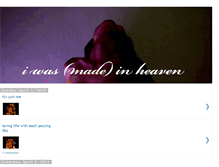 Tablet Screenshot of liying-in-heaven.blogspot.com