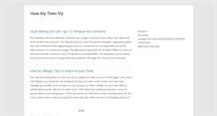 Desktop Screenshot of howmytimeflys.blogspot.com