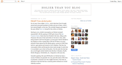 Desktop Screenshot of holierthanyou.blogspot.com