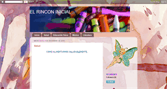 Desktop Screenshot of elrinconinicial.blogspot.com