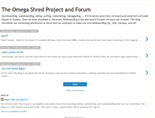 Tablet Screenshot of omega-shred-project.blogspot.com