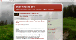 Desktop Screenshot of enjoywine.blogspot.com