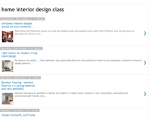 Tablet Screenshot of home-interiordesign-class.blogspot.com