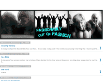 Tablet Screenshot of fashionablyoutoffashion.blogspot.com