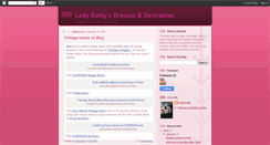 Desktop Screenshot of ladydotty.blogspot.com