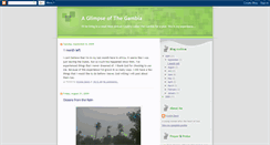 Desktop Screenshot of gambiaglimpse.blogspot.com