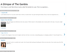 Tablet Screenshot of gambiaglimpse.blogspot.com