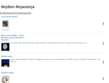 Tablet Screenshot of mojdom-mojaostoja.blogspot.com
