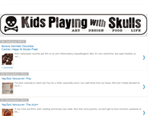 Tablet Screenshot of kidsplayingwithskulls.blogspot.com