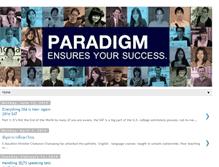 Tablet Screenshot of paradigm-language.blogspot.com