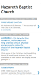 Mobile Screenshot of nazarethbaptistchurch.blogspot.com