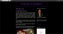 Desktop Screenshot of johnwaiser.blogspot.com