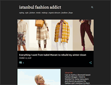 Tablet Screenshot of istanbulfashionaddict.blogspot.com