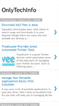 Mobile Screenshot of onlytechinfo.blogspot.com