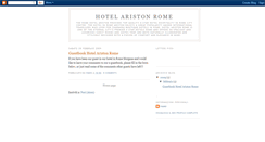 Desktop Screenshot of hotelaristonrome.blogspot.com