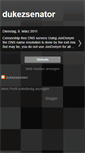 Mobile Screenshot of dukezsenator.blogspot.com
