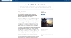Desktop Screenshot of canard-a-vapeur.blogspot.com