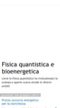 Mobile Screenshot of fisicaquantisticaebionergetica.blogspot.com