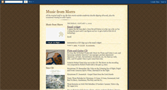 Desktop Screenshot of musicfrommarrs.blogspot.com