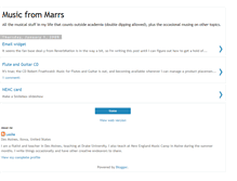 Tablet Screenshot of musicfrommarrs.blogspot.com