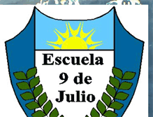 Tablet Screenshot of escuela9dejulio.blogspot.com