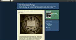 Desktop Screenshot of persistenciadotempo.blogspot.com