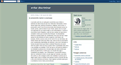 Desktop Screenshot of evitardiscriminar.blogspot.com