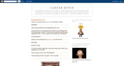 Desktop Screenshot of cancerbitch.blogspot.com