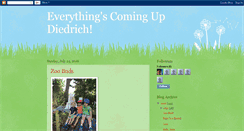 Desktop Screenshot of everythingscomingupdiedrich.blogspot.com
