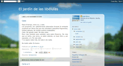 Desktop Screenshot of jardindelaslibelulas.blogspot.com