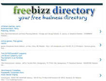 Tablet Screenshot of freebizzdirectory.blogspot.com