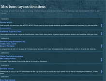 Tablet Screenshot of lesbonstuyauxdonatiens.blogspot.com
