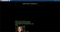 Desktop Screenshot of jennifer-connelly-biography.blogspot.com