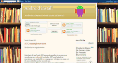Desktop Screenshot of android-install.blogspot.com