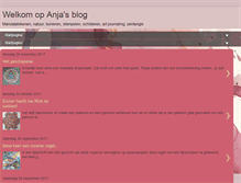 Tablet Screenshot of anja-ajna.blogspot.com