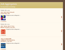Tablet Screenshot of jobaggregators.blogspot.com