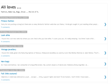 Tablet Screenshot of aliloves.blogspot.com