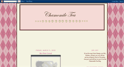 Desktop Screenshot of chamomile-tea.blogspot.com