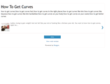 Tablet Screenshot of howtogetcurves.blogspot.com