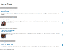 Tablet Screenshot of melissa-movielines.blogspot.com