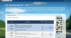 Desktop Screenshot of lntiesjobs.blogspot.com