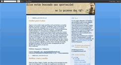 Desktop Screenshot of buscandounaoportunidad.blogspot.com