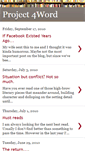 Mobile Screenshot of project4word.blogspot.com