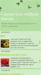 Mobile Screenshot of cannotlivewithoutsweets.blogspot.com