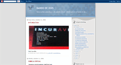Desktop Screenshot of bandodedois.blogspot.com