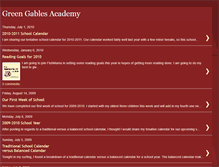 Tablet Screenshot of greengablesacademy.blogspot.com