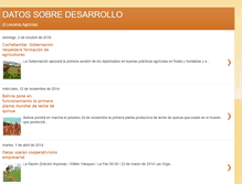 Tablet Screenshot of experienciasdesarrollo.blogspot.com